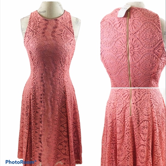 💕NWT NEIMAN MARCUS ERIN FETHERSTON LACE DRESS - Picture 4 of 13